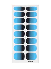 10pcs/8pcs/6pcs Random Color Gradient Full Coverage Nail Stickers, Blooming Design, Instant Self-Adhesive Nail Stickers, Long-Lasting Vibrant Colors, Easy Nail Art Decoration For Women And Girls, Suitable For Home Manicure Salon Full Nail Stickers, Women's Nail Art, Ladies Self-Adhesive Nail Stickers, Minimalist & Fashionable, Easy To Use, Suitable For Holiday Decoration, Party Decoration, Stage Decoration, Halloween Decoration, Daily Decoration, Holiday Gifts, Birthday Gifts, A Perfect Gift For Your Loved One