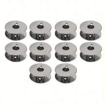 10/20 Stücke 55623A Aluminium Spulen für Industrienähmaschinen mit Doppelsteppstich, hochwertige Nähwerkzeuge, Zubehör für Flachbett-Nähmaschinen, Aluminium-Spulen für Brother, Juki Einnadel-Nähmaschinen
