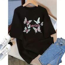 Women Sports Tees & Tanks - 黑色 - 查看 1