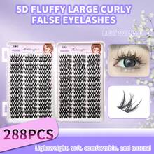 Eyelash Extensions Kit, Jumbo Pack, Professional Quality Lash Extensions For DIY Personal Use At Home, Easy Application