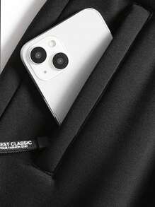 Comfortable Men's Loose Fit Sweatpants - Soft Zipper Pockets, Drawstring Waist, Solid Colors For All Seasons, Casual Wear, Relaxation, And Outdoor Activities