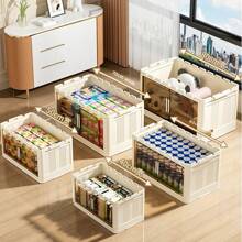 40cm Wide Pp Multi-Layer Detachable Folding Storage Cabinets, Bedroom Clothes Storage Cabinets, Children's Snacks Storage Cabinets, Kitchen Tableware Storage Cabinets Dust-Proof And Clean Storage.