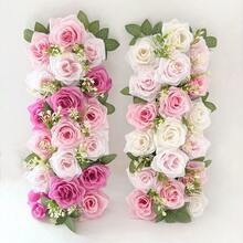 Artificial Flower Wall, Aisle Decor, Arch Decor For Wedding Ceremony - Multicolor - View 7
