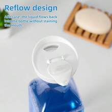 2 Packs Laundry Detergent Dispenser,54oz Fabric Softener Dispenser,Plastic Liquid Laundry Detergent Container,Laundry Detergent Organizer For Laundry Room Organization With Labels - Multicolor - View 6