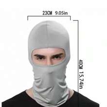 1 Stück Polyester Gesichts- und Halsabdeckung, Sonnenschutz, winddicht, geeignet für Outdoor-Sport wie Radfahren, Wandern, mehrere Farboptionen