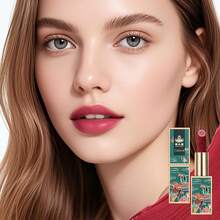 CATKIN Summer Palace 3-Piece Lipstick Gift Set, Semi-Matte Lipstick, 24-Hour Long Lasting, Lightweight & Soft, Ultra-Moisturizing - CR138 CR139 CO140 - 查看 8