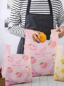 1 Stück/50 Stücke verdickte Mücken abweisende und geruchsneutralisierende Fruchtmüllbeutel, duftende Plastiktüten, handlich und nicht schmutzig für Haustier-Müllbeutel, verstärkt, Mücken abweisend