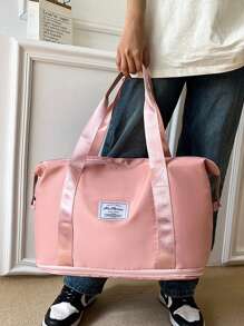 Multifunctional Handbag, Tote Bag For Women, Large Capacity Short Trip Carry-On Duffle Bag, Travel Luggage Storage Bag, Wet & Dry Separation Design, Lightweight, Suitable For Student & Business Men, Gym Crossbody Bag Bag For School School Accessories School Stuff