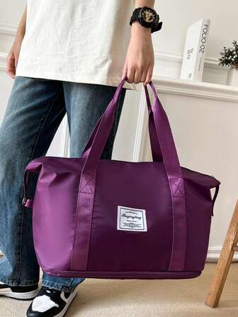 Multifunctional Fashion Handbag Travel Bag, Women's Large Capacity Short Trip Luggage Bag, Travel Bag, Carry-On Bag With Wet & Dry Separation, Lightweight, Student Men's Big Handbag, Multifunctional Fitness Bag, Business Travel Bag Bag For School School Accessories School Stuff