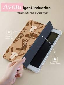 Étui de protection personnalisé pour iPad, étui triptyque personnalisé compatible avec l'iPad de 10e génération, l'iPad mini4/5/6/7, l'iPad de 10,9 pouces, l'iPad de 9,7 pouces, compatible avec la coque Tab A7 Lite 8,7 pouces