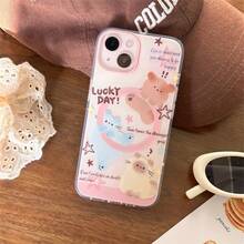 Magnetic Case With Three Cats And Dogs Drawing, Small Dog Magnetic Stand For IPhone 11 12 13 14 15 16 Pro Max - 1 cái - Xem 5