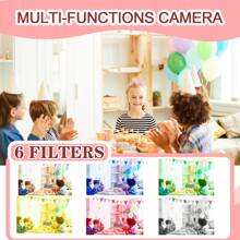 Kids' Camera Toy With Funny Monster Silicone Case, Cute Cartoon Design, Perfect Surprise Gift For Boys & Girls Ages 3-12