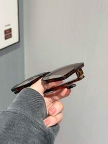 1 副男士方形时尚眼镜，适合海滩派对、休闲户外、骑行、街头时尚、T 台、情侣、时尚 - 彩色 - 查看 5