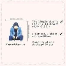 50pcs Solo Leveling Merch Solo Leveling Stickers Anime Stickers Solo Leveling Car Decal Cartoon Stickers Pack Solo Leveling Poster Vinyl Waterproof Stickers For Water Bottle,Computer,Laptop,Phone,Luggage,Notebook,Fridge - Multicolor - View 6