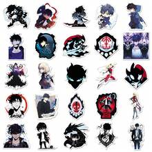 50pcs Solo Leveling Merch Solo Leveling Stickers Anime Stickers Solo Leveling Car Decal Cartoon Stickers Pack Solo Leveling Poster Vinyl Waterproof Stickers For Water Bottle,Computer,Laptop,Phone,Luggage,Notebook,Fridge - Multicolor - View 4