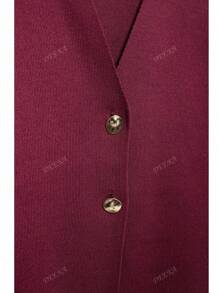 DEEKA Tenue de remise des diplômes d'été pour femmes, veste de sport tricotée à col V, manches courtes, style de simplicité, style européen/américain