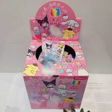 Sanrio 8 Sacolas Surpresa Sanrio com Borracha de Desenho Animado, Lindas Caixas Surpresa para Papelaria Estudantil, Rascunhos para Limpar, Volta às Aulas, Prêmios Escolares, Presentes de Aniversário, Presentes para Festas, Presentes para Festivais, Material Escolar, Presentes para Crianças na Escola
