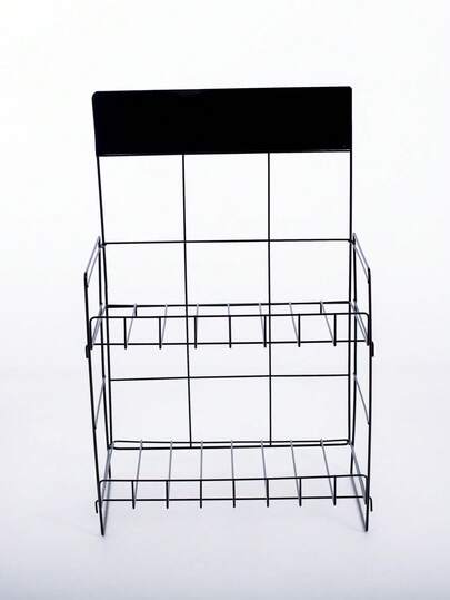 Display De Balcão Com 2 Bandejas Desmontável