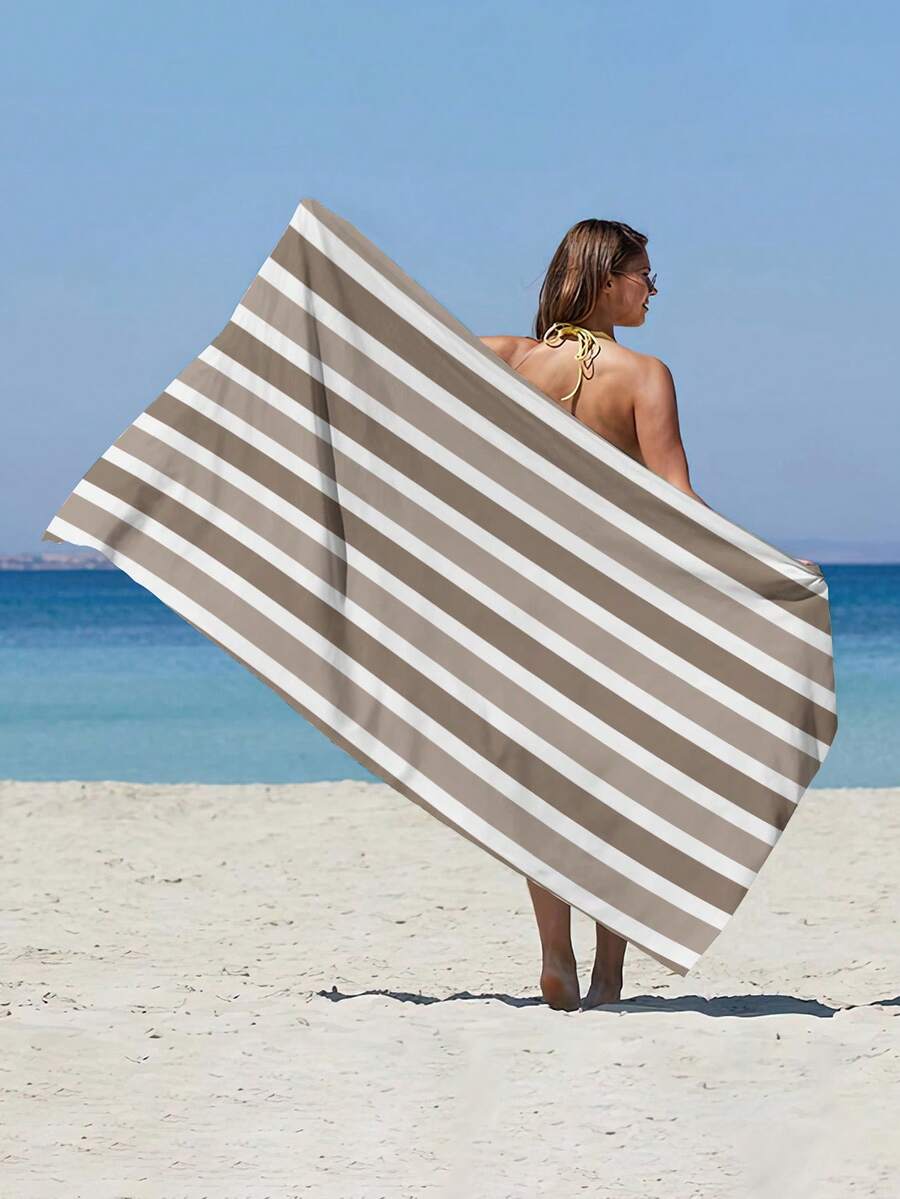 1pc,Quick-Dry Absorbent Towel Set - Suitable For Camping, Spa, Beach Ultra Soft, Durable And Easy To Clean (Perfect For Mexican Beach!