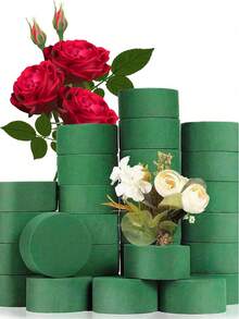 1/5/10件干花泥花束鲜花包装材料鲜花吸水海绵泡沫插花保湿底座花泥块