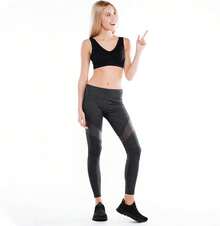 Lightweight Breathable Women's Tennis Shoes For Gym Workout - 黑色 - 查看 7