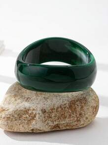 1 件女士优雅树脂手链，简约百搭风格，独特的海滩度假休闲配饰 - 綠色 - 查看 12