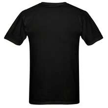 Modelo Especial Graphic T-Shirt For Men - Red Oversized Tee With Lion Cr*Est Design - màu đen - Xem 4