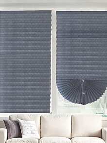 1 tấm rèm cuốn xếp li không dệt tự dính che cửa sổ rèm che nắng phòng ngủ phòng khách ban công trang trí phòng trang trí nhà trang trí phòng khách rèm cửa - Nhiều màu - Xem 2