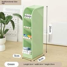 Organizador de bolígrafos, organización de escritorio, bonitos marcadores de lápiz, portavasos, conjunto de caja de almacenamiento, papelería multifuncional para el hogar y la Oficina - Verde - Ver 8