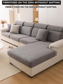 1 Stück dehnbarer Sofabezug Anti-Rutsch Komplett-Hülle für Sofarückenlehne, Alljahreszeitenuniverselle Sofabezug-Überwurf, waschbar und staubdicht, passend für Schlafzimmer, Büro, Wohnzimmer Kombination und L-förmiges Sofa
