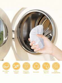 2/4/6 piezas Accesorios de limpieza a vapor, Almohadillas de mopa de vapor reutilizables universales, Accesorios de inyección de vapor, Limpiador de vapor de mano, Paños de microfibra lavables - Blanco - Ver 2