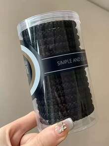 15个/盒 Kimberly Lin 高马尾发圈，加厚编织弹力发圈，女士弹力发饰，发圈，头饰，发绳发带头饰