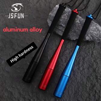 JSFUN 9.7inch Aluminum Fish Hammer With Foam Handle, Professional Fishing Equipment, Durable Portable Outdoor Fishing Tool, Non-Slip EVA Handle, Sturdy Structure, Used For Cracking Ice