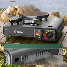 Aoran Portable Stove, Indoor Table Heating Stove, Kitchen Use, Butane Burner Stove, With Safety Lock And Piezoelectric Ignition Device, With Overvoltage Protection Function - Black - View 6