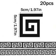 10/20 件，5 厘米/10 厘米，自粘镜面贴纸套装，方便用于家庭、房间的艺术墙面装饰，可移除和重新粘贴，适用于办公室、客厅、浴室、厨房、卧室 DIY 装饰镜面墙贴墙艺术卧室装饰客厅墙纸墙贴派对装饰客厅装饰办公室装饰物品个性化贴纸墙镜房间镜子家居装饰浴室装饰 - 彩色 - 查看 29
