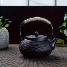 1 件铸铁茶壶，适用于炉灶使用，用于散叶茶和茶包 回到学校