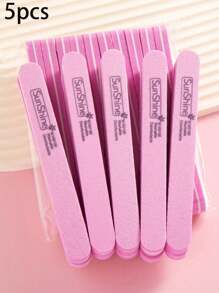 5/10pcs Rectangular Nail File Set, 0.47in Thick Nail Files, Gel Nail Sponge Washable Double Sided 100/180 Grit Nail Buffer