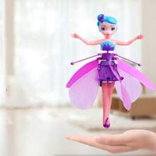 1 pieza - Hada voladora Nuevo 2025 - Dispositivo de vuelo sensorial para niños - Muñeca levitadora - Juguete de avión con control remoto para niñas para uso en exteriores - Regalo de cumpleaños - Juguete de vacaciones - Regalo de Halloween - Regalo de Navidad - Regalo perfecto