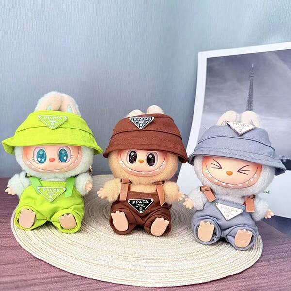 1 pieza Ropa para muñeca Lab Ubu de 1ra/2da generación de 17cm, Accesorios de ropa Lab Ubu Overoles