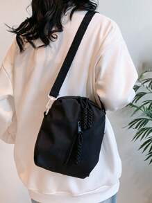 Bolso de mano grande de capacidad para vacaciones en la playa, bolsa de cosméticos portátil de malla transparente, bolsa de almacenamiento, bolso cruzado de moda.