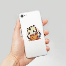 50 adesivi a tema Ognissanti, con fantasmi, lanterne di zucca, gatti neri, motivi graffiti cartoons, adatti per decorare valigie, skateboard, tablet, cover per telefono, tazze, quaderni, articoli di cancelleria, album e altri prodotti di uso quotidiano, adatti per adulti e adolescenti, adesivi in vinile, forniture scolastiche, ritorno a scuola