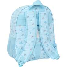 Disney Children's Backpack Adaptable To Trolley With Exclusive Mickey And Minnie Mouse Design - School Backpack For Children With Padded Back And Large Compartments, Lightweight And Practical - Blue - View 2