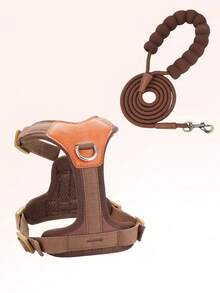 1 pieza Arnés retro para perros, con cinta ajustable y de alta calidad, malla transpirable que hace que su perro se sienta cómodo en todo momento. - Multicolor - Ver 27