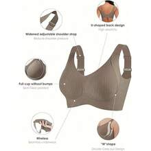 Invisible Lift Bra, Yifare Bras For Older Women, Adjustable Wireless Bra Anti-Sagging Push Up - 2pcs-c - View 3