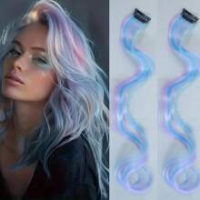 10pcs/Pack Women's Colorful Unicorn Design Hair Clips ,Hair Accessory