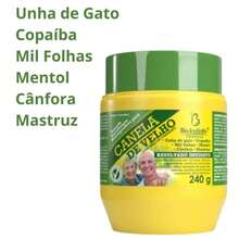 Kit 2 Pomada Massagem Canela De Velho 240G - Bio Instinto - Amarelo - Visão 3