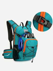 Mochila ligera para ciclismo, outdoor, senderismo, camping, escalada, montañismo, viaje, con sistema de hidratación, mochila de día para hombre