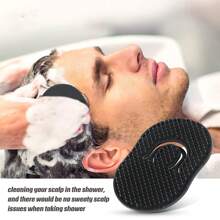 6Pcs Peine Portátil Ligero Masajeador De Palma Para Cabello Hombre