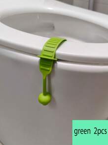 2 pezzi Manico per sollevare il coperchio del water a forma di fungo, sollevatore igienico per coperchio del bagno, strumento pratico per il water (adatto per tutti i water), senza batteria