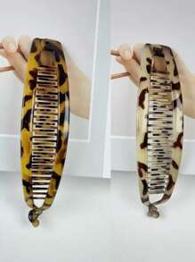 3 stuks/2 stuks grote bananenhaarspelden, geschikt voor dik haar, golvende haarspelden, haarklemmen, haarspelden voor knotten, knotten, paardenstaarten, alledaagse decoratie, casual en elegante stijl